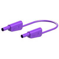 STÄUBLI SLK-4A-S10 Messleitung 100cm Violett 1 St.