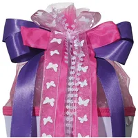 ROTH Schultütenschleife Purple Rain, lila/pink
