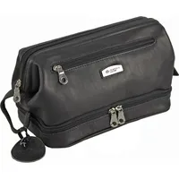 Harold's Country Kulturbeutel Leder 27 cm schwarz