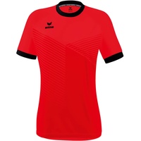 Erima Mantua Fußballtrikot Damen rot/schwarz 34