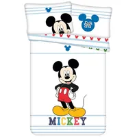 Jerry Fabrics Disney Kinderbettwäsche Mickey Mouse