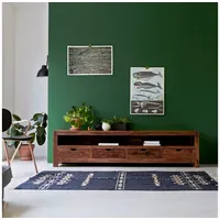 Tikamoon TV-Unterschrank TV-Schrank TV-Tisch Palisander Sheesham 200cm Tikamoon