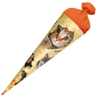ROTH Schultüte groß Katzenparty 70 cm