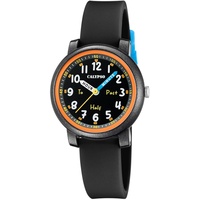 Calypso Kinderuhr Kunststoff PUR schwarz {Calypso Junior} Armbanduhr UK5827/6