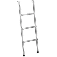 Relaxdays Trampolin Leiter, 96 cm, zum Einhängen, 3 Stufen,