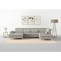 Sit&more Wohnlandschaft »Cabrio U-Form, mit Sitztiefenverstellung, Arm- und Kopfteilverstellung«,