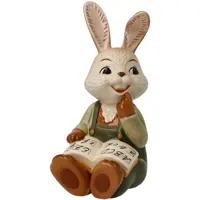 GOEBEL Hasenschule - Früh übt sich bunt, B:6,5cm H:4,5cm