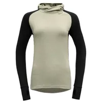 Devold Expedition 235 Hoodie Woman fog caviar- XL