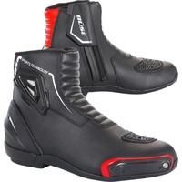 BÜSE B99 Motorradschuhe Schwarz/Rot - 44