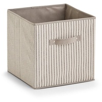 Zeller Aufbewahrungsbox Vlies, Beige, 31 x 31 x 31