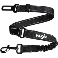 WUGLO 38-95cm Wuglo Hundegurt fürs Auto - Hunde Anschnallgurt