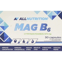 ALLNUTRITION MAG B6 30 Kapseln trägt zur Arbeit aller