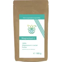 VITARAGNA Magnesium L-Lactat Pulver, Magnesiumsalz mit L-Milchsäure, 180 g