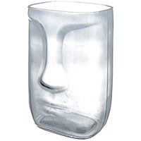Casablanca by Gilde GILDE Vase "Face" in Silber -