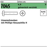 Industrial Quality Supplies ISO 7045 Form C Linsenkopfschraube VG