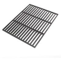 Wiltec Grillrost eckig 45 x 35 cm Gusseisen