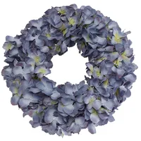 CREAFLOR HOME Hortensienkranz Türkranz Tischkranz ca. 30-32 cm blau