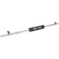 Gorilla Sports 170cm Langhantel Feder inkl. Nackenpolster, silber|silber 11kg