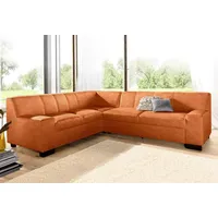 DOMO collection Ecksofa »Norma, moderne Armlehnen, zeitlos und elegant,