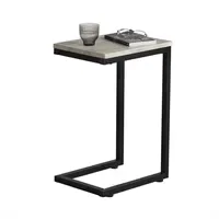 SoBuy Beistelltisch FBT44 grau 30 x 60 x 40