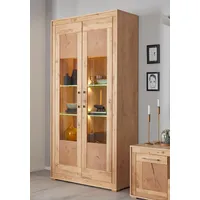 Vogl möbelfabrik Vitrine Höhe 202 cm braun
