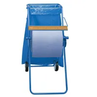 ZVG zetMatic® Bodenständer mit Abfallsackhalterung, bis 42 cm
