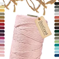 BooGardi Makramee Garn · Hellrosa 5mm x 100m ·