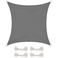 Celinasun Sonnensegel wasserdicht inkl Befestigungsseile Basic Quadrat 3 x