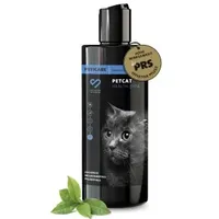 Peticare Anti-Parasiten Katzen-Shampoo gegen Milben Flöhe Pilz, lindert Juckreiz