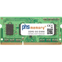 PHS-memory 2GB DDR3 SO DIMM 1066MHz (Packard Bell EasyNote