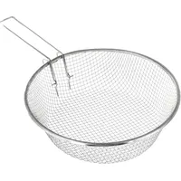 Cheffinger Frittiertopf 3 tlg Korb Fritteuse Pommes Induktion Sieb