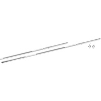 Bad Company Langhantelstange 183 cm Chrom inkl. Stellringen 30/31