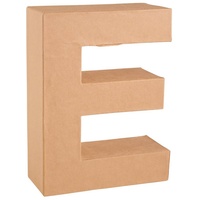 Glorex 6 2029 105 Papp Buchstabe E Buchstabe aus