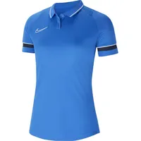 Nike Dri-FIT Academy Women's Soccer Polo, royal blue/white/obsidian/white, XS
