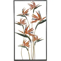 Hofmann Living And More Wanddekoobjekt "Wanddekoration", orange (terra), B:50cm