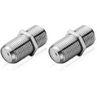 Conecto F-Verbinder, F-Kupplung, F-Buchse auf F-Buchse, Adapter zur Verlängerung