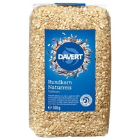 Midsona Davert Naturreis Rundkorn Vollkorn bio 500g