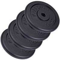 ScSPORTS ScSPORTS® Hantelscheiben Set 30/31mm Gusseisen Gewichtsscheiben Gewichte