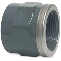 BEVO Mega Gewindemuffe pvc-u 50 mm x 1 1/2