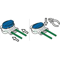 Genisys Stiga Autoclip ® kompatible Kabel-Verbinder Draht Reparatur Verbindungsklemmen