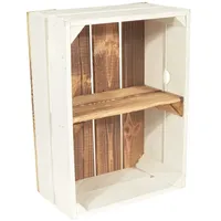 CHICCIE Gewürzregal Holzregal Grete, 1-tlg. weiß 28 cm x
