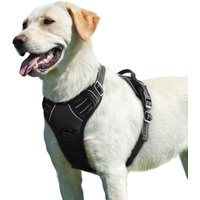 Eagloo Hundegeschirr Grosse Hunde, Anti Zug Hundegeschirr mit Reflexstreifen
