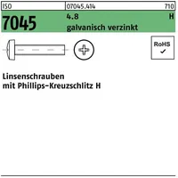 Hörger & Geßler ISO 7045 Form C Linsenkopfschraube VG