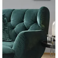 KAWOLA Longseat CHARME Velvet smaragd