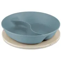 Koziol Menüteller mit Deckel 1,5l flower blue