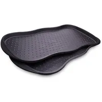 Ondis24 Schuhabtropfschale Set 76 x 38 cm schwarz