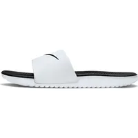 Nike Kawa Slides Badelatschen Kinder white/black 36