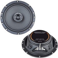 Ground Zero GZIF 6501FX 2-Wege Koaxial-Lautsprechersystem mit geringer Einbautiefe,
