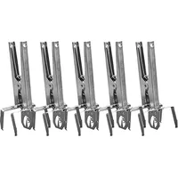 WEBBOMB® webbomb 5X Wühlmaus-Zangenfalle mit Köderplättchen aus verzinktem Blech