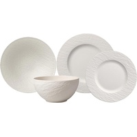 Villeroy & Boch Manufacture Rock Geschirr-Set weiß